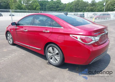 2013 Hyundai Sonata Hybrid Limited from USA, damaged, VIN KMHEC4A48DA080553